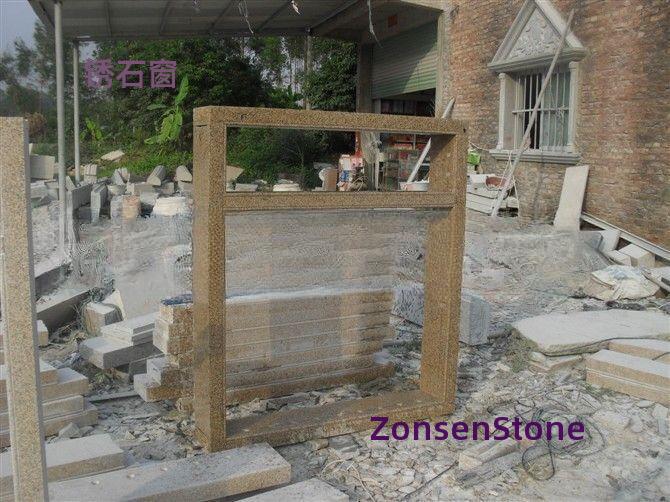 Rust stone window