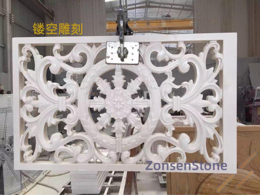 Openwork carving