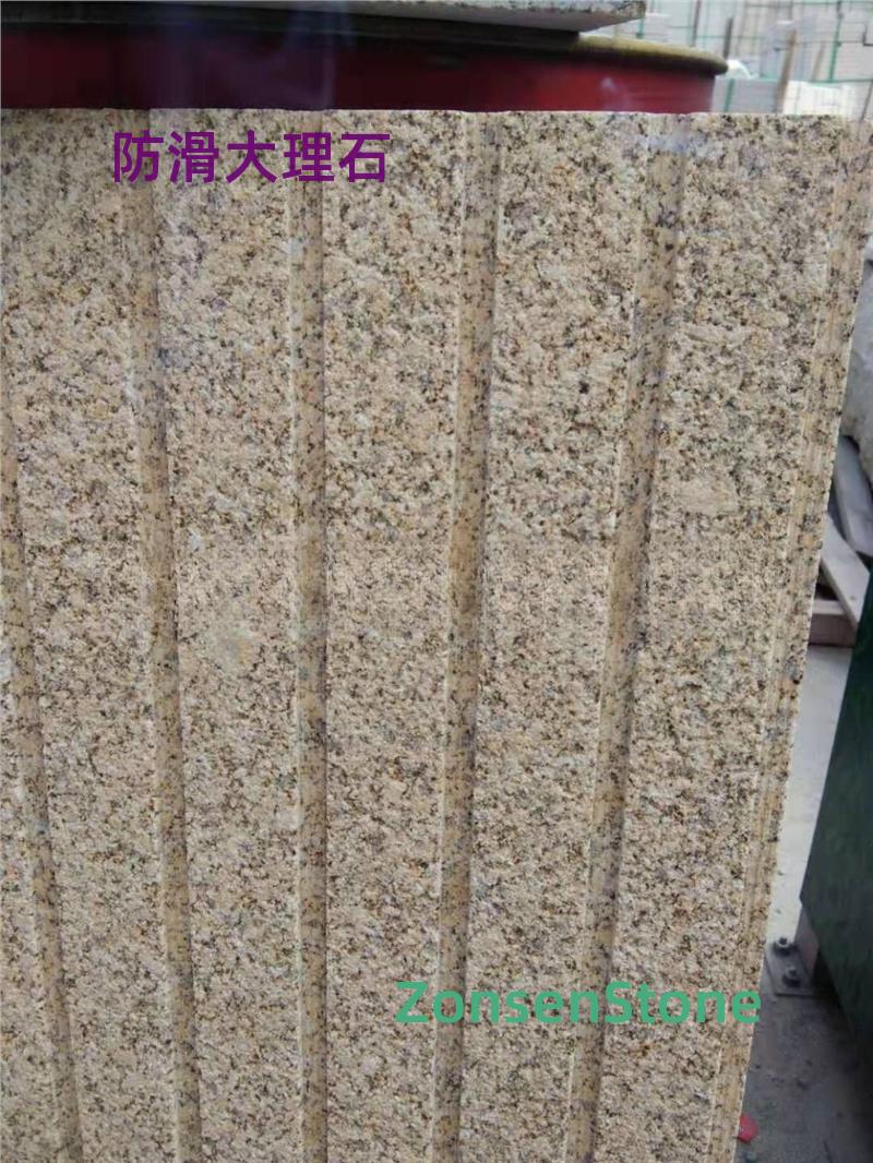 Anti-slip marble