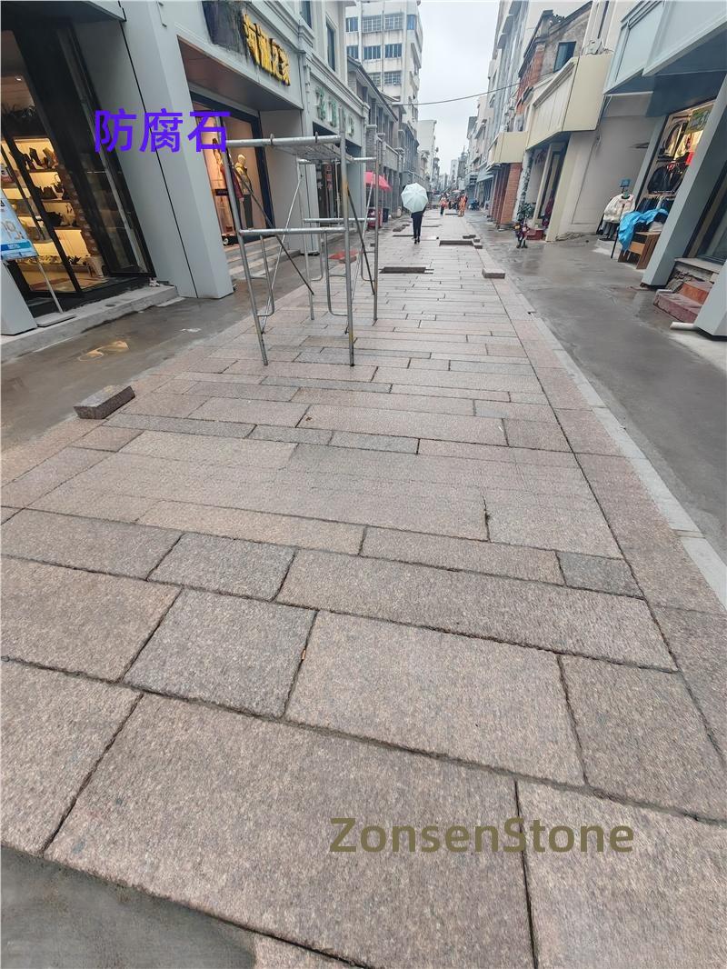 Anticorrosive stone