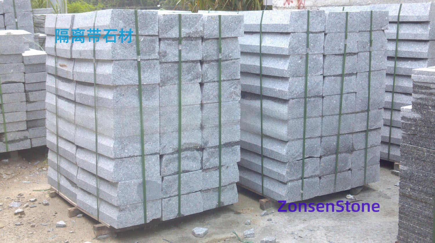 Stone for isolation zone
