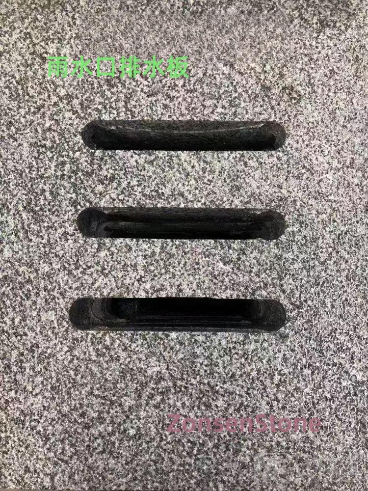 Rainwater inlet drainage board