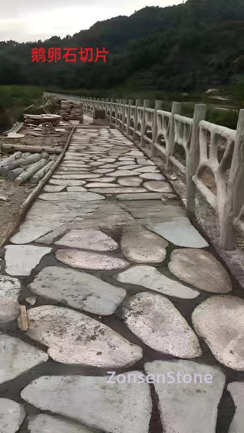 pebble slices