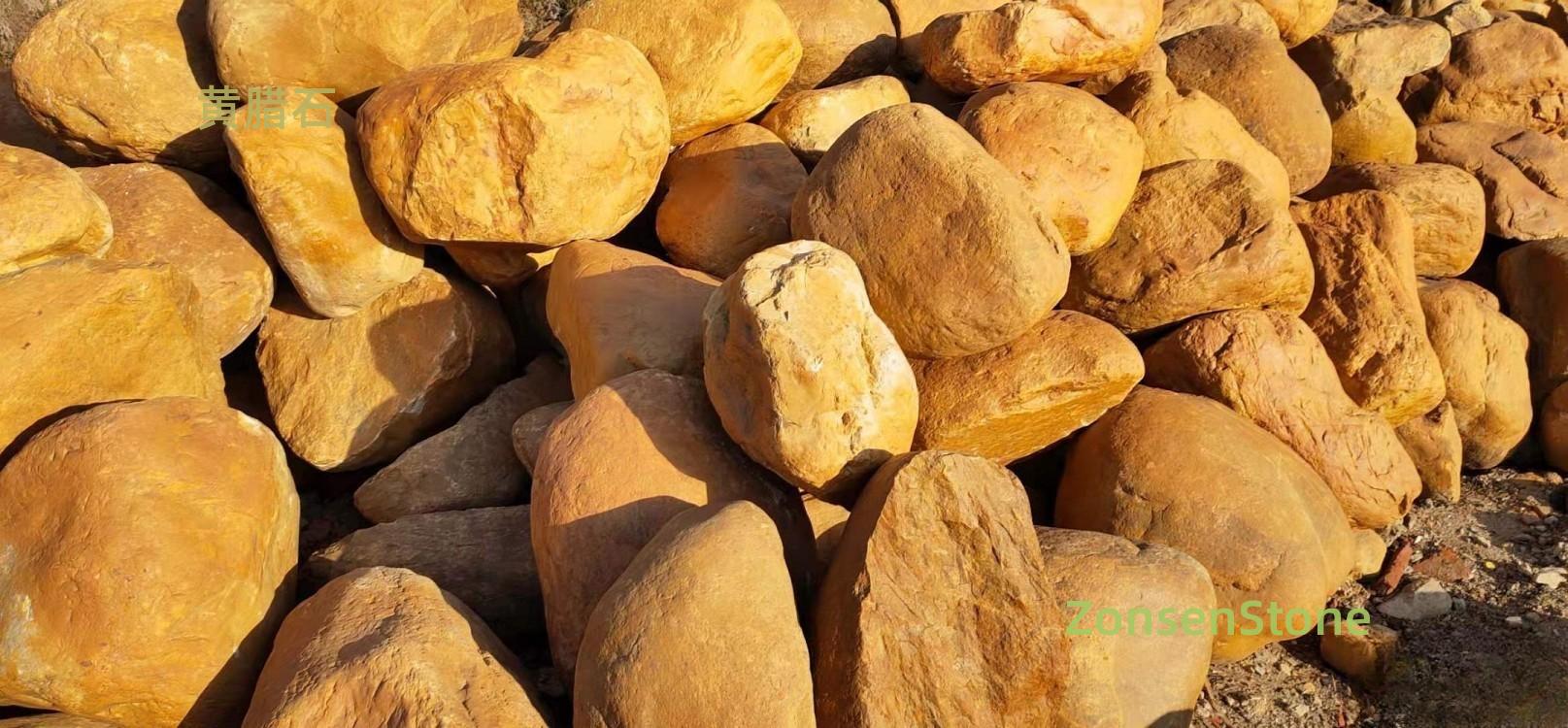 Yellow wax stone
