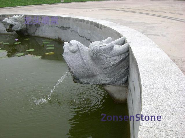Dragon head fountain