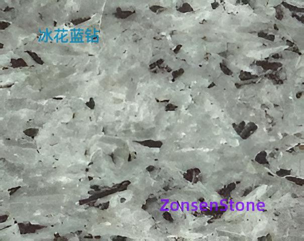 Ice Flower Blue Diamond