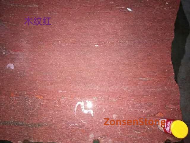 Wood Grain Red