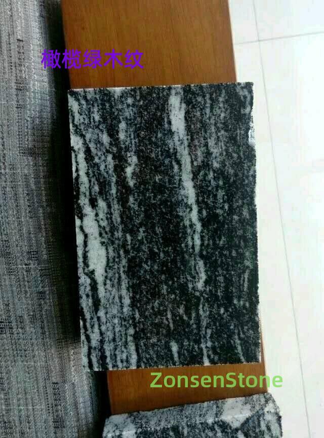 Olive Green Wood Grain