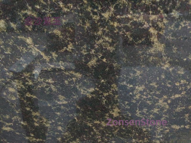 Golden Sand Purple Jade