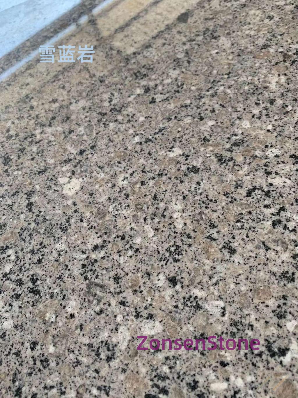 Snow Blue Rock