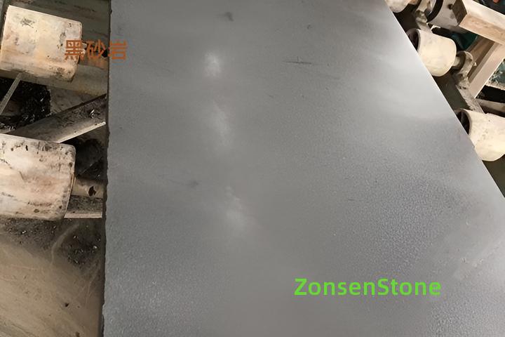 Black sandstone