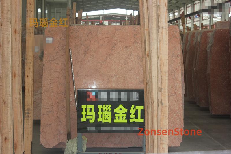 Agate Gold Red