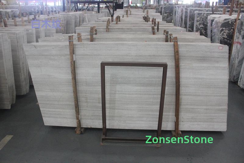 White wood grain
