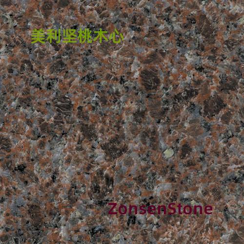 American peach heartwood