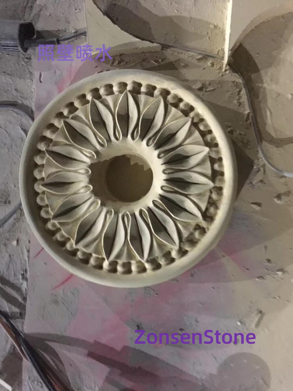 Water Spraying on the Screen Wall