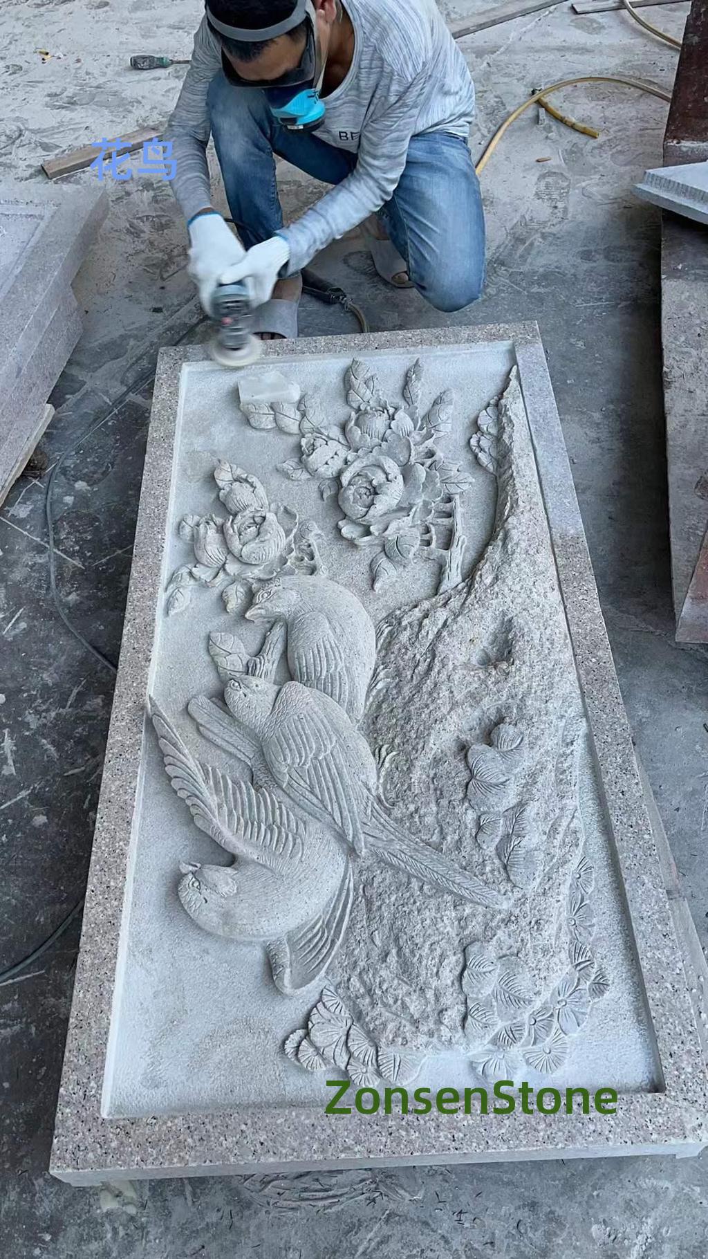 Flowers and birds