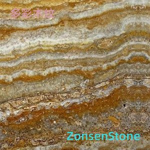 Colorful wood grain