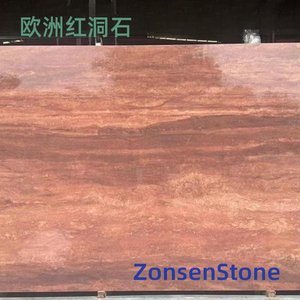 European red travertine