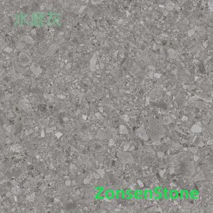 Water-polished plaster