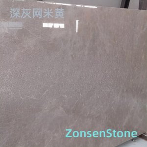 Dark gray mesh beige