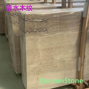 Clear water wood grain