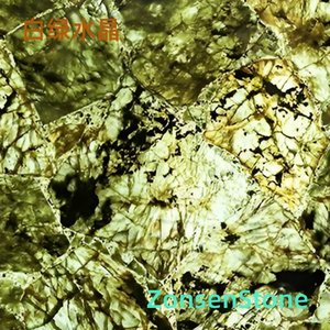 White-green crystal