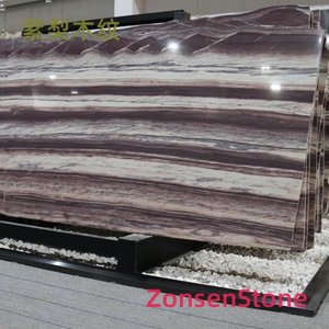 Purple pear wood grain