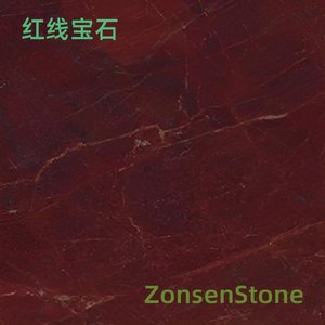 Red line gemstone