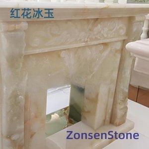 Red Flower Ice Jade