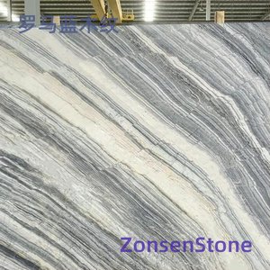 Roman Blue Wood Grain