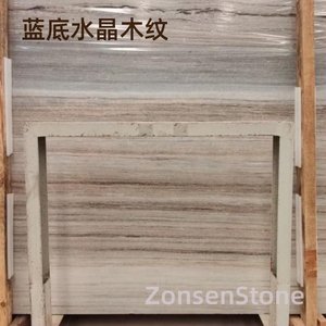 Blue Crystal Wood Grain