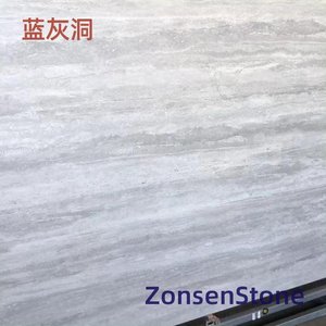 Blue-gray cave