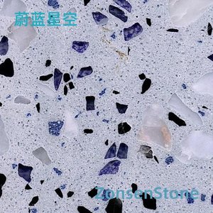 Azure starry sky