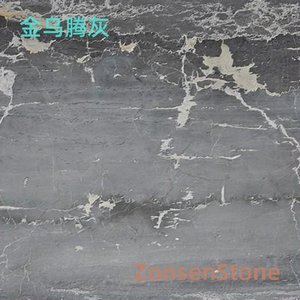 Golden Crow Soaring Gray