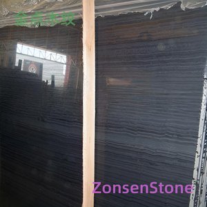 Gold-flecked wood grain