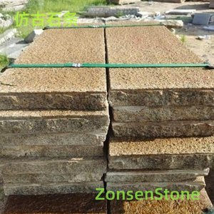 Antique stone slabs