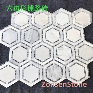 hexagonal paving bricks