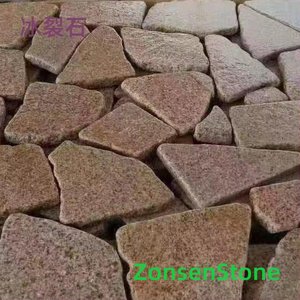 Ice crack stone