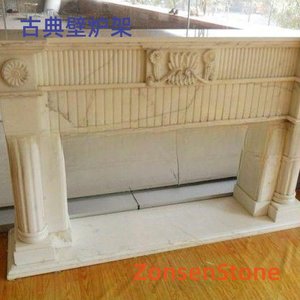 classic fireplace mantel