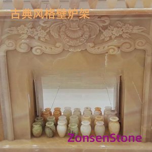 Classic style fireplace mantel