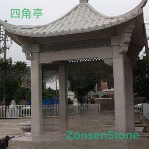 Four-cornered pavilion