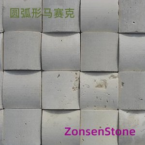 Arc-shaped mosaic