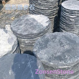 round stepping stones
