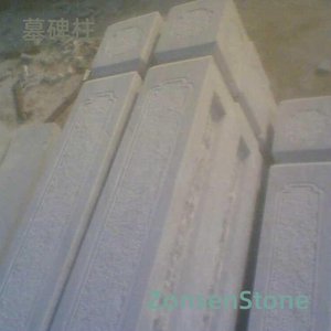 Tombstone pillar