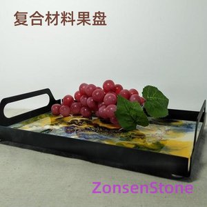 Composite material fruit plate