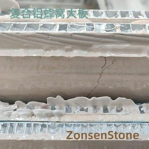 Composite aluminum honeycomb panels