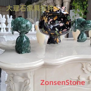 Marble furniture ornaments