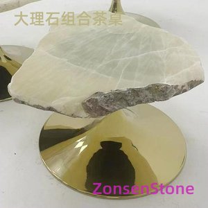 Marble combination tea table