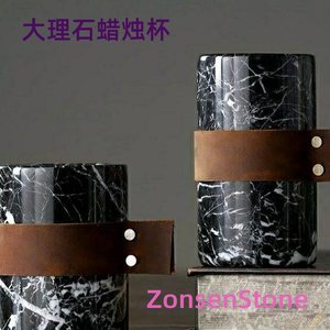 Marble Candle Cup