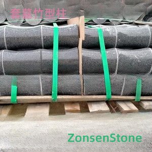 Bamboo-shaped pillars for tombs
